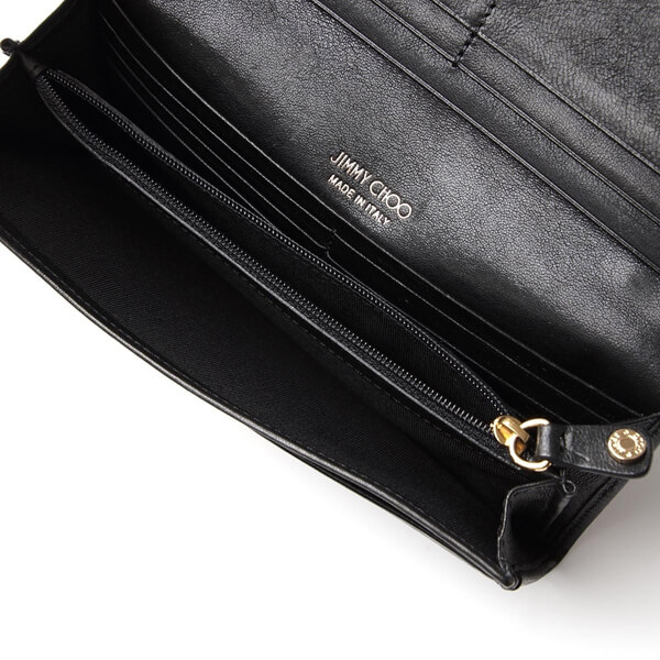 【JIMMY CHOO ジミーチュウコピー】★大人気★セレブも愛用/レザーの長財布